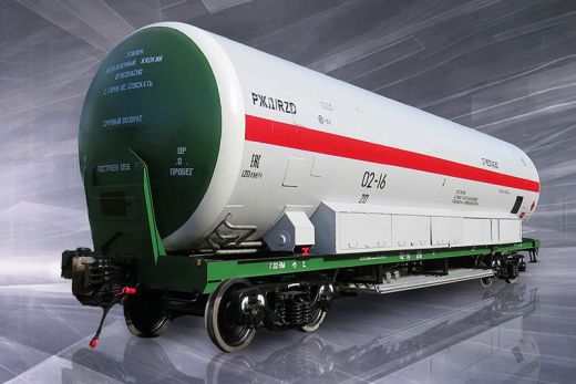 Вагон-цистерна 15-5106 для сжиженного природного газа и этилена