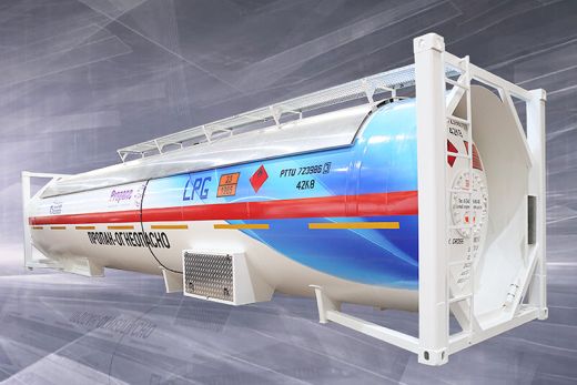 Контейнер-цистерна КЦ-44/1,8 для неохлажденных сжиженных газов (СУГ)